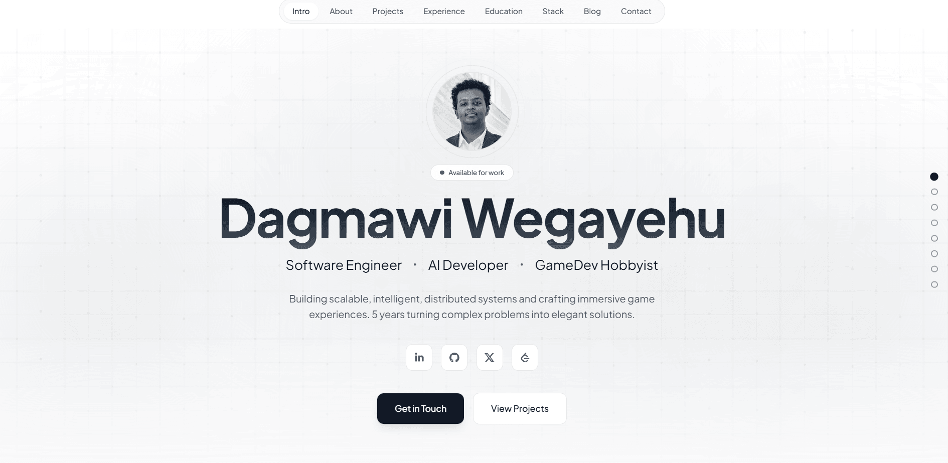 My Portfolio preview