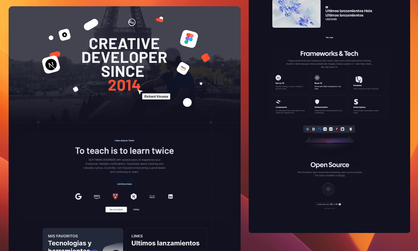 Building a Modern Developer Portfolio with Next.js and Framer Motion